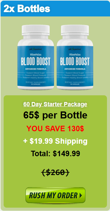 PillowPotion BloodBoost 2bottle price